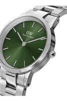 Orologio Daniel Wellington Uomo QUADRO MINI EVERGOLD EMERALD in Acciaio DW00100427 - DW00100427